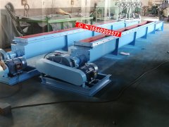 無軸螺旋輸送機(jī)，含水量30%污泥輸送機(jī)，LS320-8米無軸螺旋輸送機(jī)